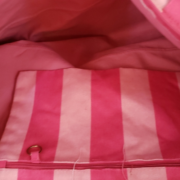 Victoria's Secret HUGE Zip Canvas Tote Bag - Picture 6 of 9